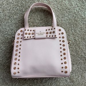 Kate Spade pink bag satchel tip handle